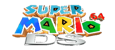 Super Mario 64 DS title screen for Nintendo DS